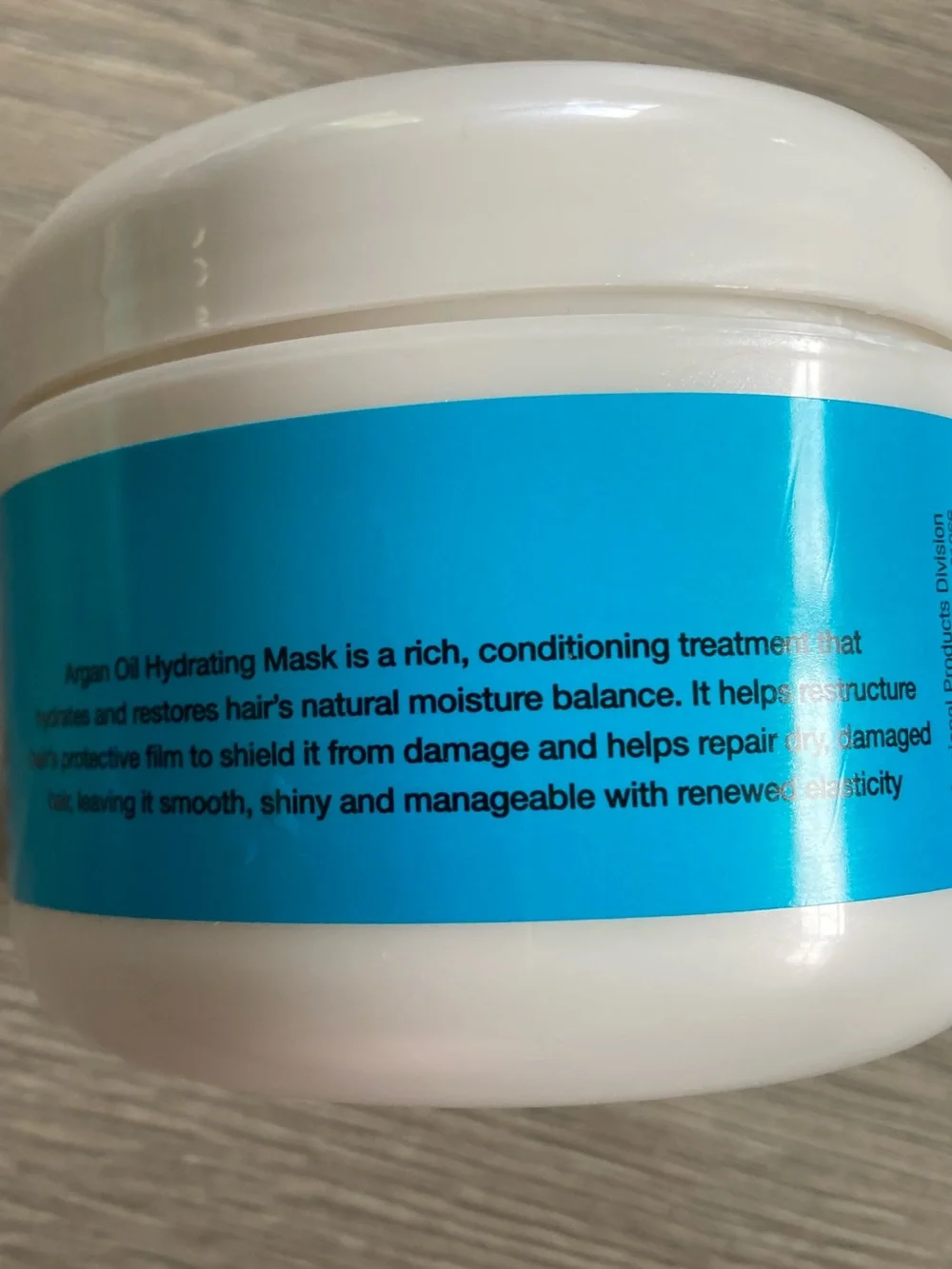 Jheri Redding Extra Argan Oil Hydrating Mask - Blue & White Jar